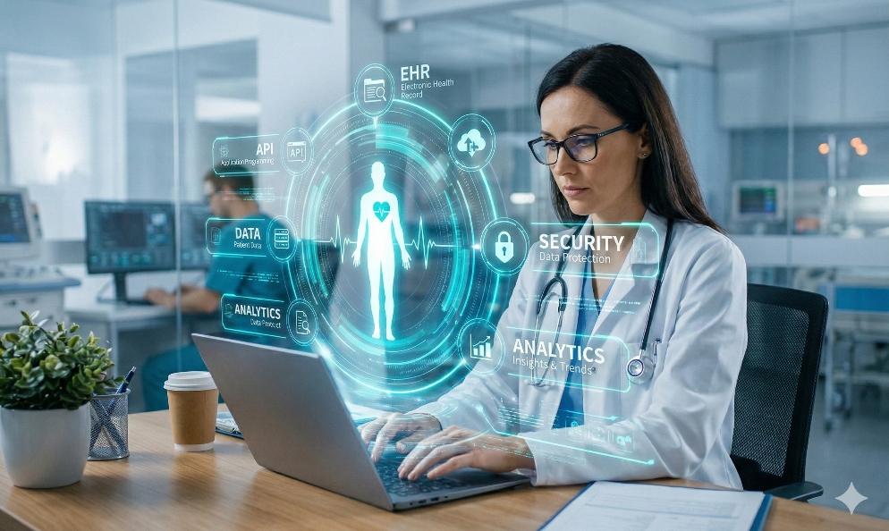 Healthcare Software Development Guide: Types, Process & Compliance image