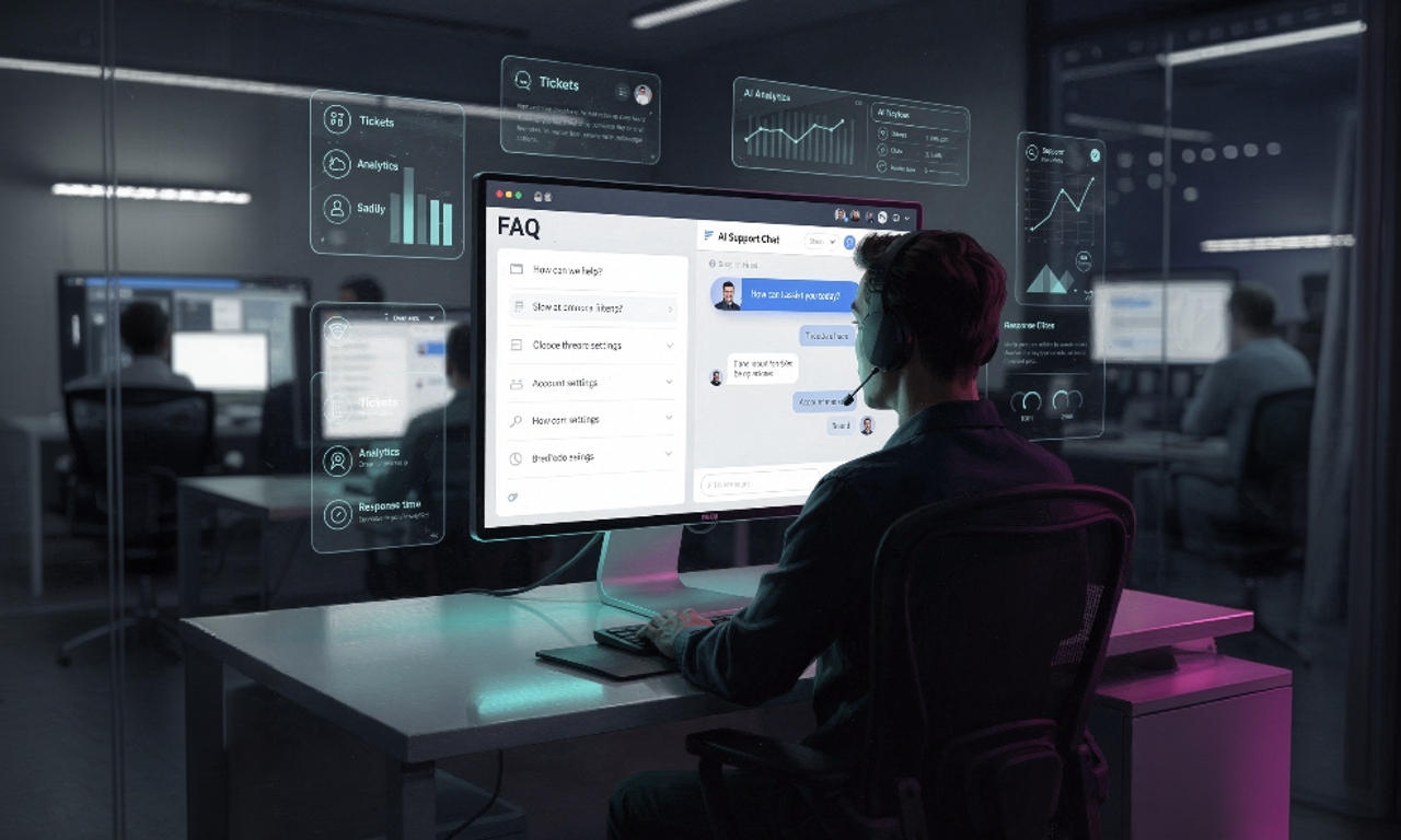 What Happens to Support Quality When You Replace Your FAQ with an AI Agent? image