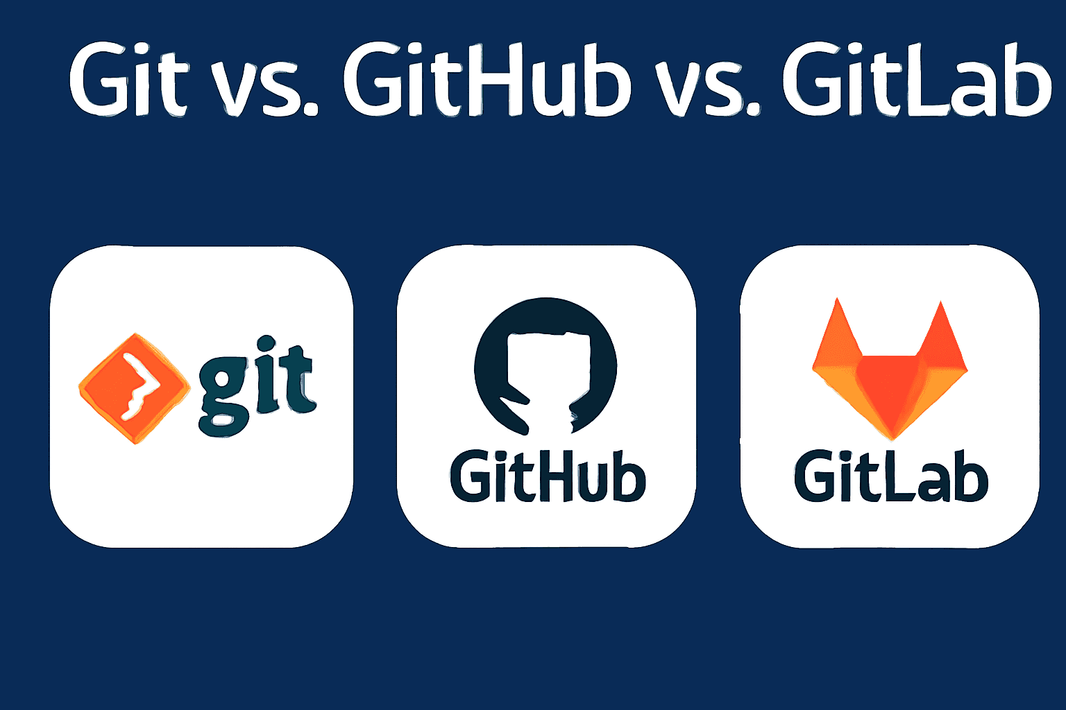Git, GitHub, and GitLab: A Comprehensive Comparison of Key Features image