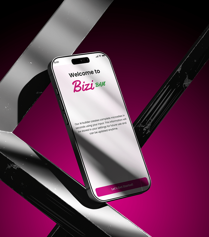 Bizi mobile cards and QR generator