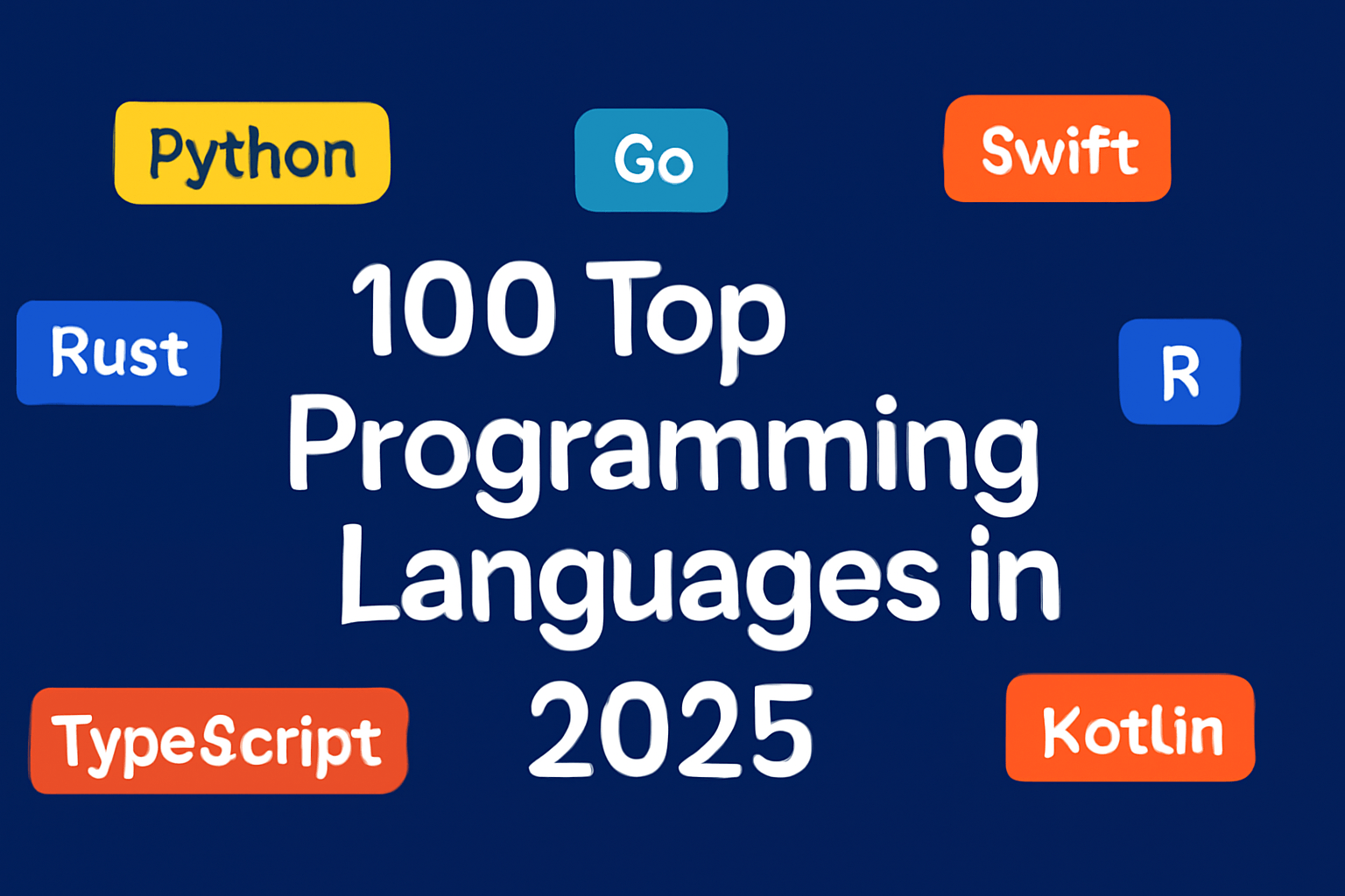 100 Top Programming Languages in 2025 image