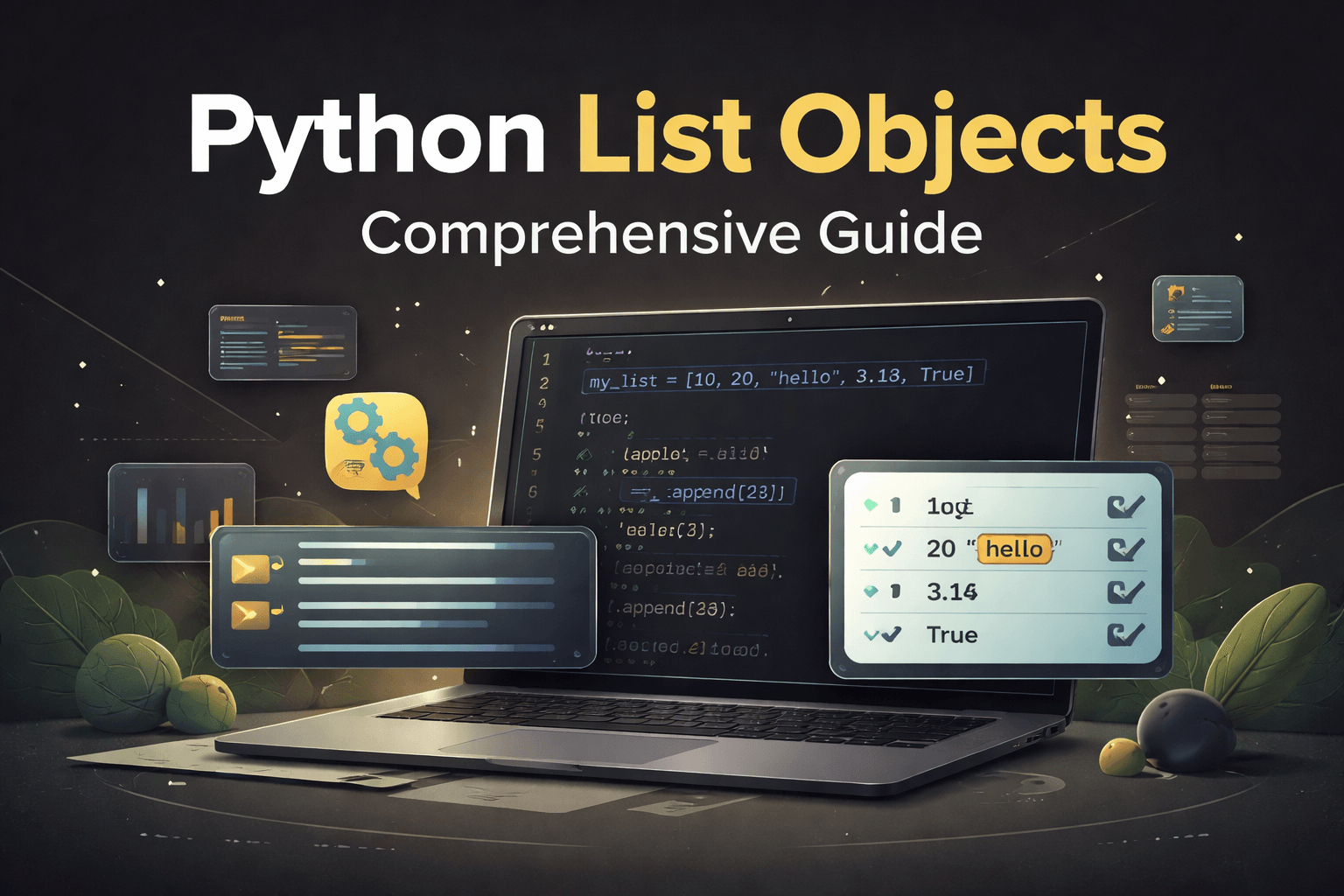 Python List Objects: A Guide with Practical Examples & Functions image