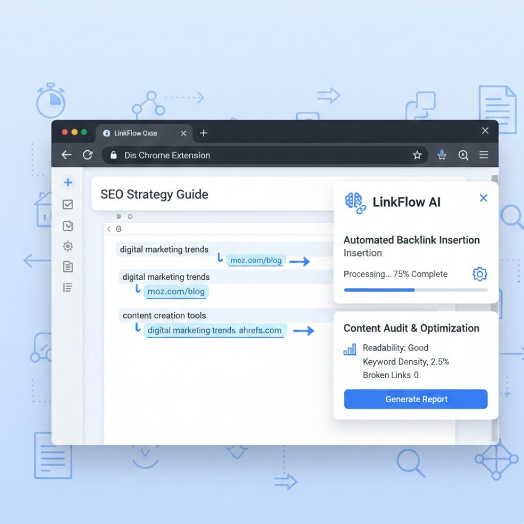 AI-Powered Chrome Extension Case Study: Revolutionizing SEO Link Building for Digital Marketing Agencies image